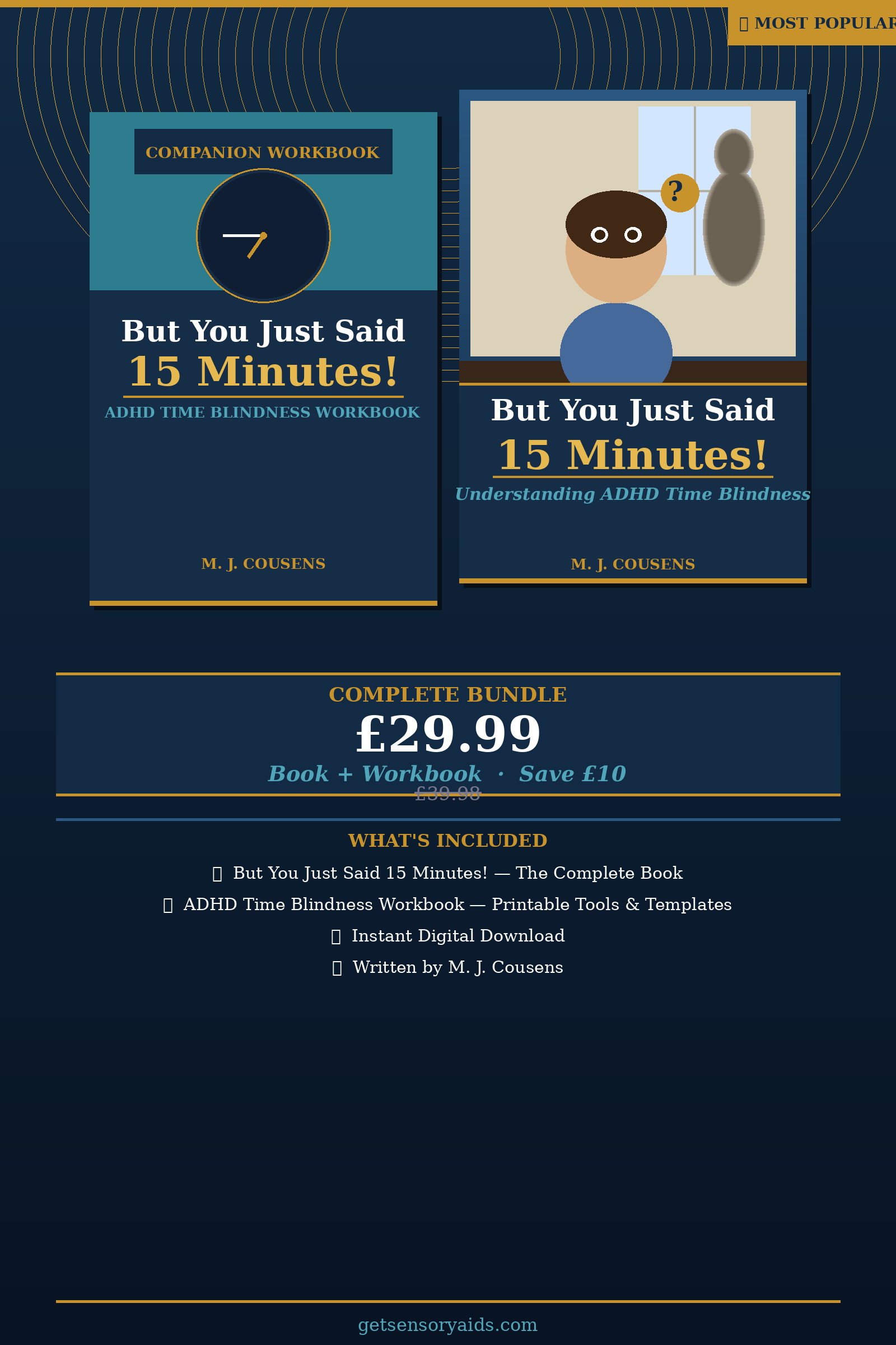 Complete Guide you just said 15 minutes and workbook Bundle