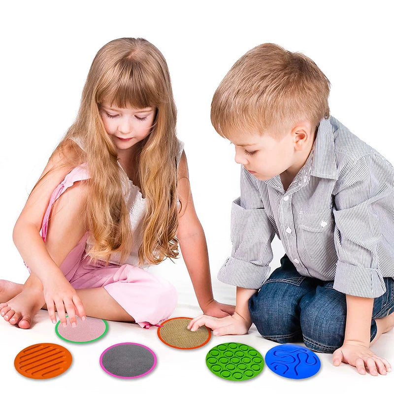Montessori Shape Texture Sensory Toys Sensory Integration Training Parish Teaching Aids Sensory Play Tactile Anxiety Relief Toys