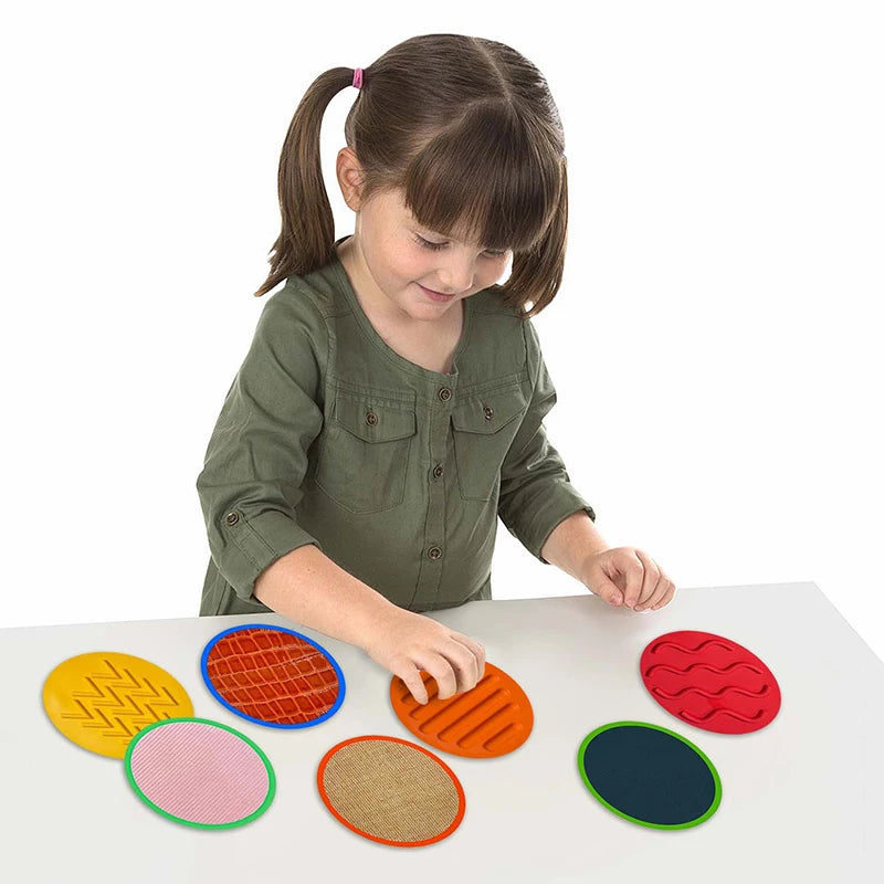 Montessori Shape Texture Sensory Toys Sensory Integration Training Parish Teaching Aids Sensory Play Tactile Anxiety Relief Toys
