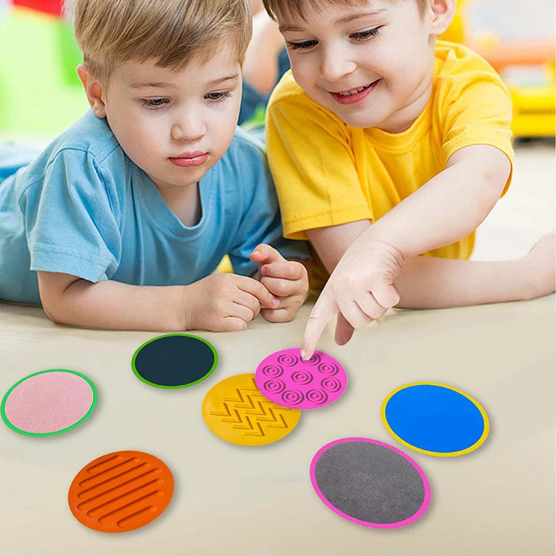 Montessori Shape Texture Sensory Toys Sensory Integration Training Parish Teaching Aids Sensory Play Tactile Anxiety Relief Toys