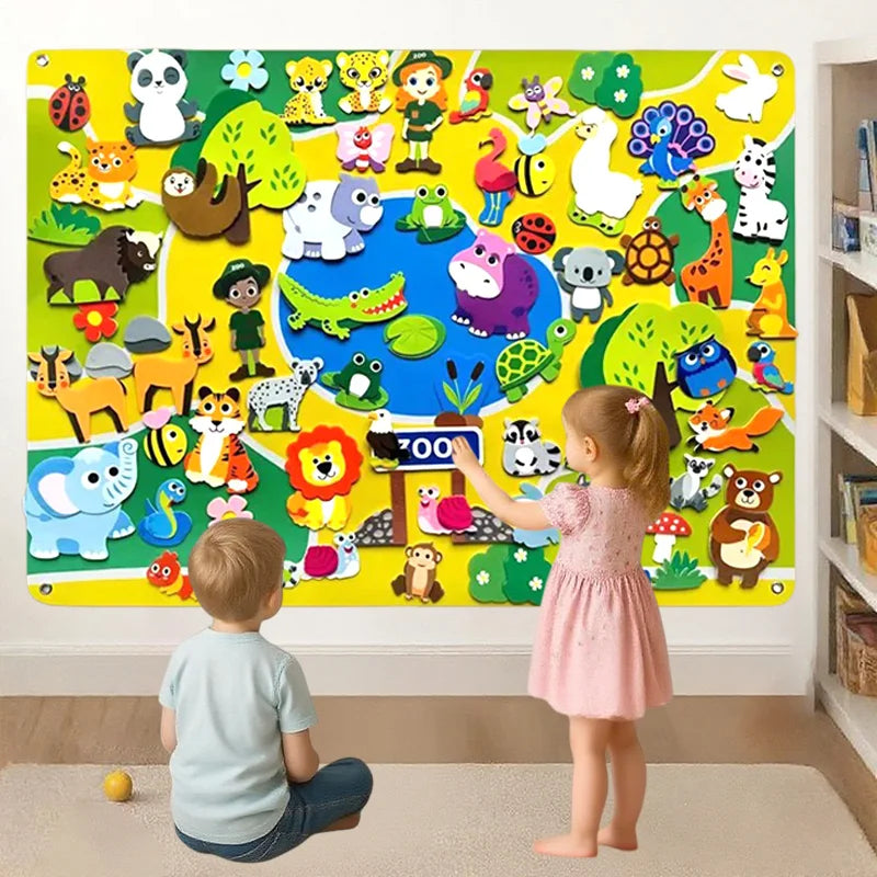 My First Daily Calendar Circle Time Preschool Classroom Learning Toys Daily Routine Chart for Kids with Autism Learning Material
