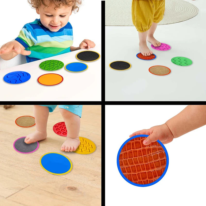 Montessori Shape Texture Sensory Toys Sensory Integration Training Parish Teaching Aids Sensory Play Tactile Anxiety Relief Toys