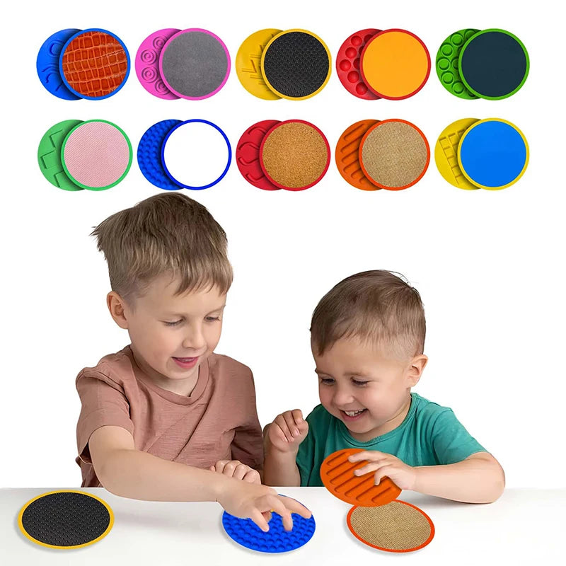 Montessori Shape Texture Sensory Toys Sensory Integration Training Parish Teaching Aids Sensory Play Tactile Anxiety Relief Toys