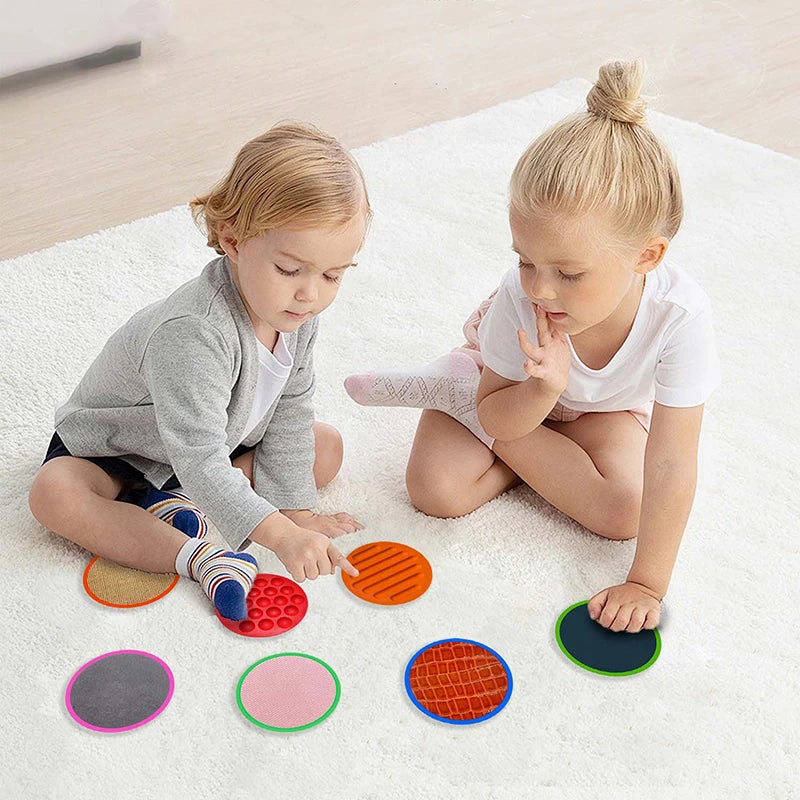 Montessori Shape Texture Sensory Toys Sensory Integration Training Parish Teaching Aids Sensory Play Tactile Anxiety Relief Toys