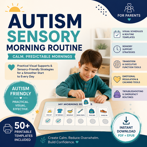 Autism Sensory Morning Routine: Calm, Predictable Mornings.