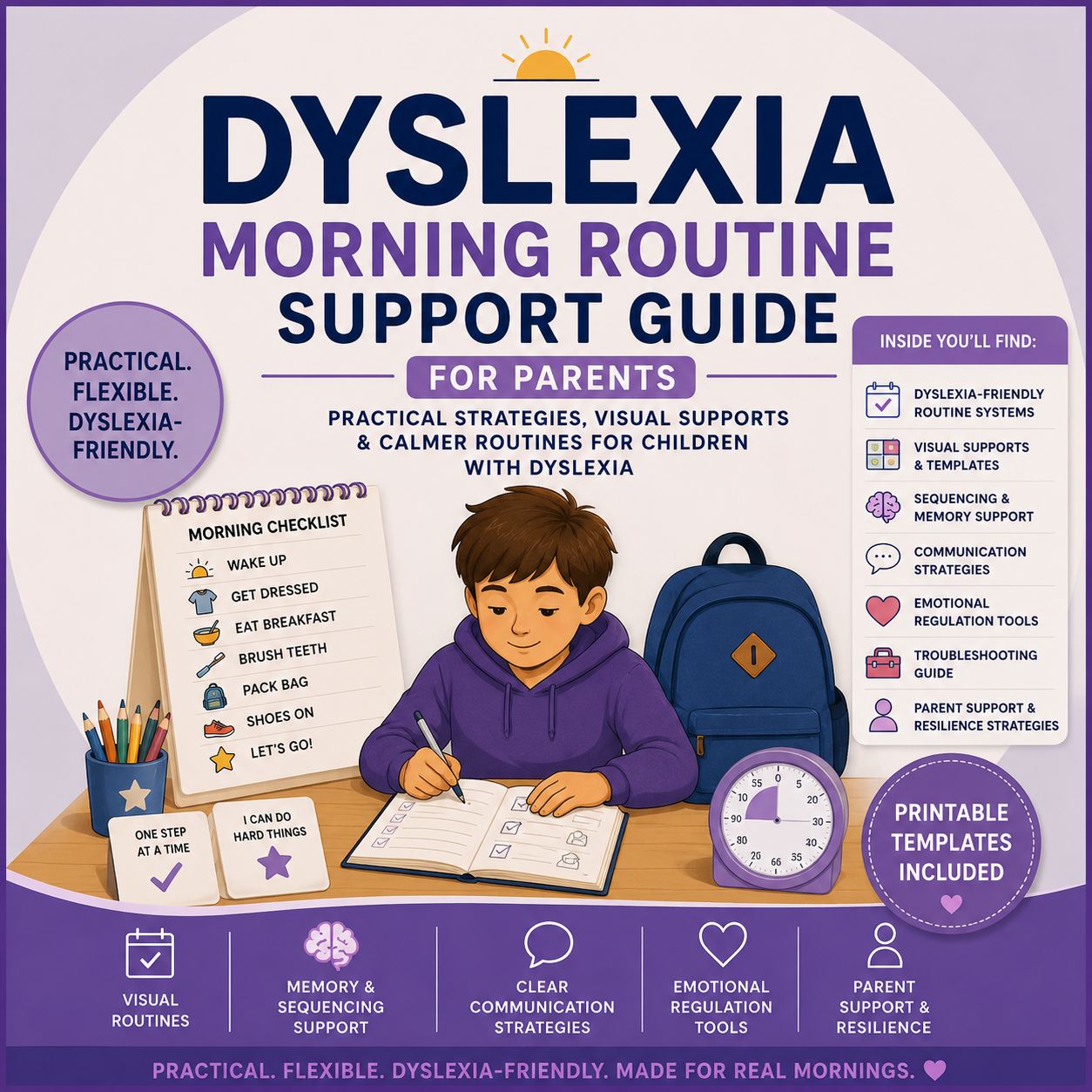 Dyslexia Morning Made Easy: Stress-Free Mornings, No Confusion